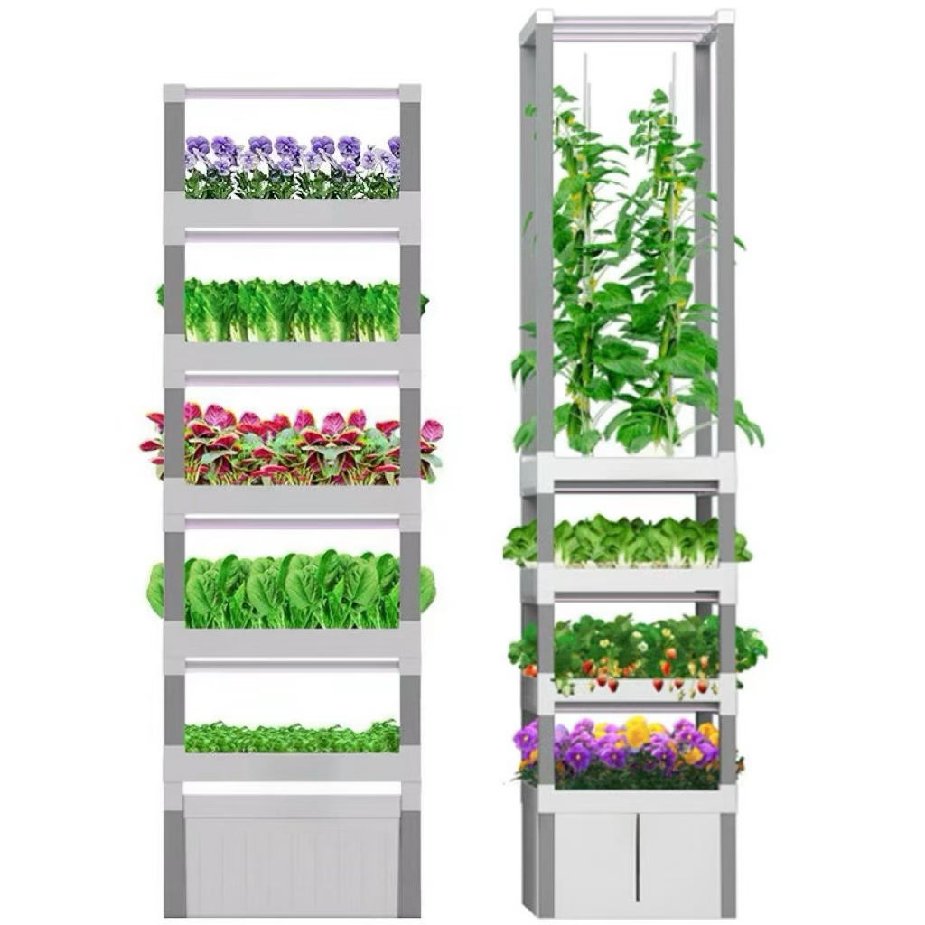 Hydroponic System - Yeni Otomatik Ev Tipi Dikey Hidroponik