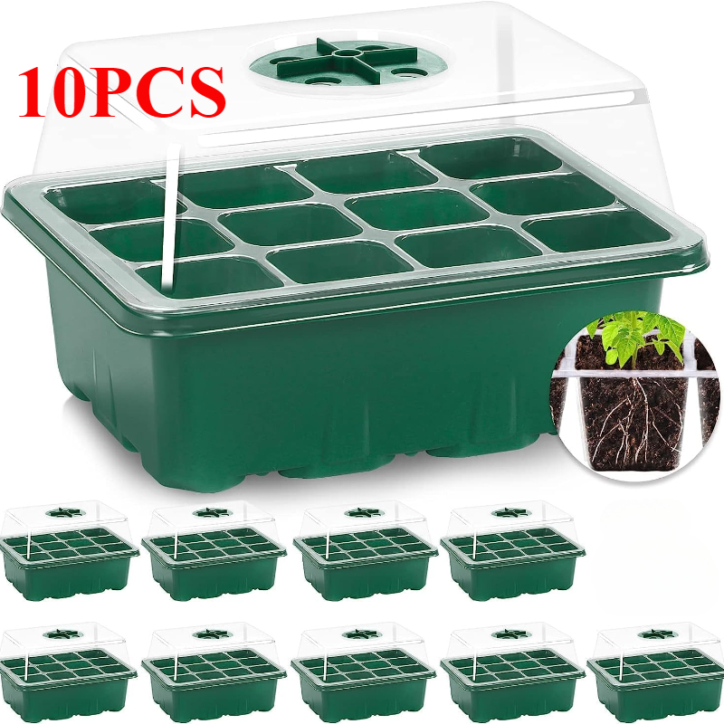 Propagation Tray Dome - 10 adet fide tepsileri tohum başlangıç