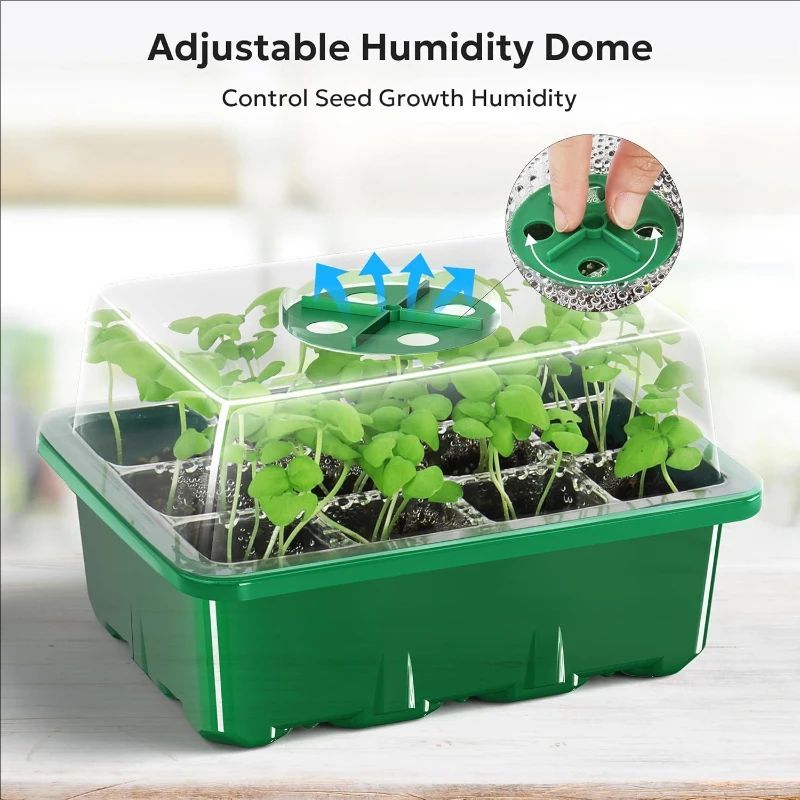 Propagation Tray Dome - 10'lu/5'li Paket Fide Tepsileri Tohum Başlangıç