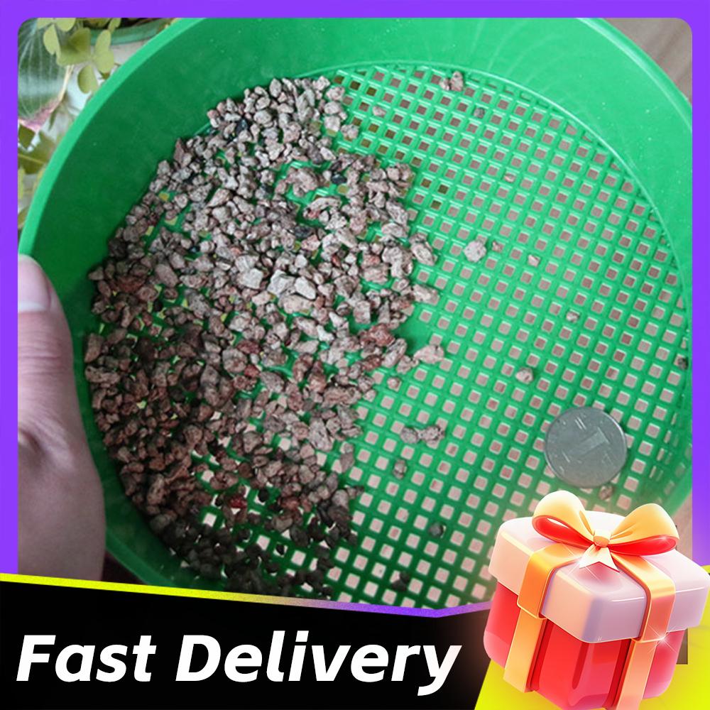 Garden Sieve Soil - 1-5 adet plastik bahçe eleği ev