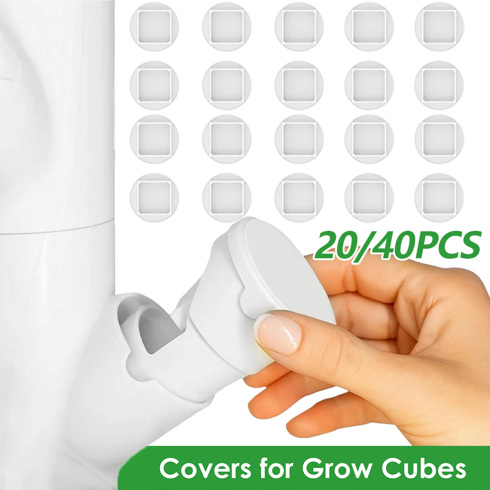 Hydroponic System - 20/40 adet Topraksız Sistem Plastik Kapak