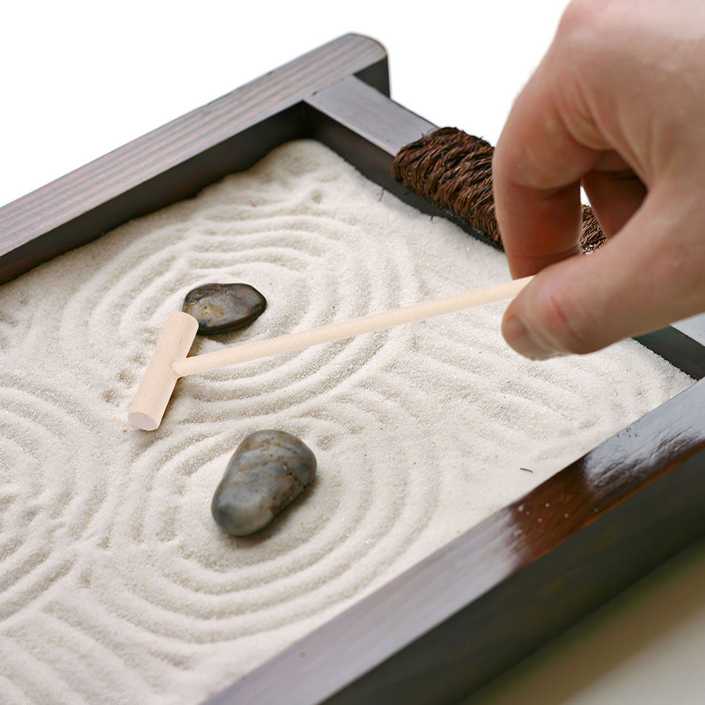 Zen Gardening Tools - 3 adet el işi bambu Mini