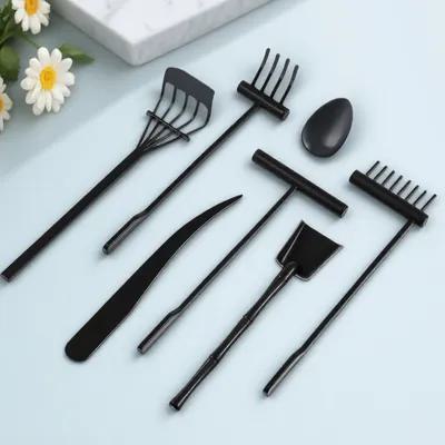 Zen Gardening Tools - 6 Parça Zen Bahçesi Tırmık Seti