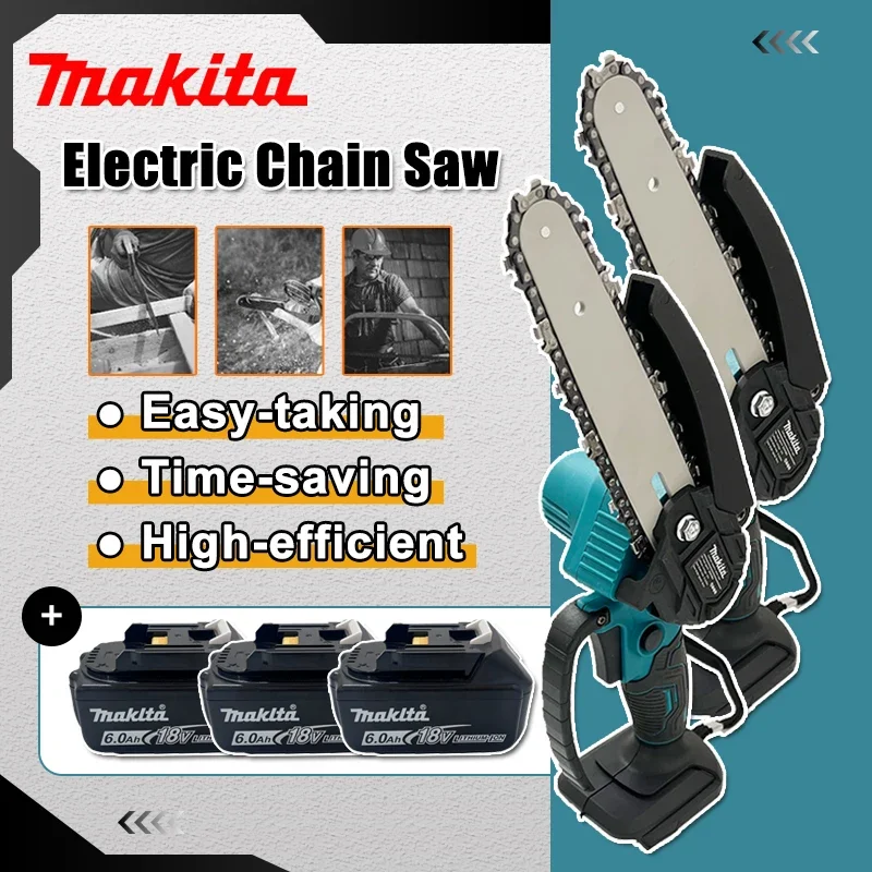 Gardening Tools Wooden - Makita 6 inç zincirli testere elektrikli