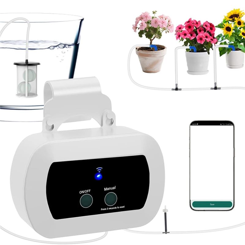 Drip Irrigation Kit - ABYP Wifi Akıllı Bitki Sulama Sistemi