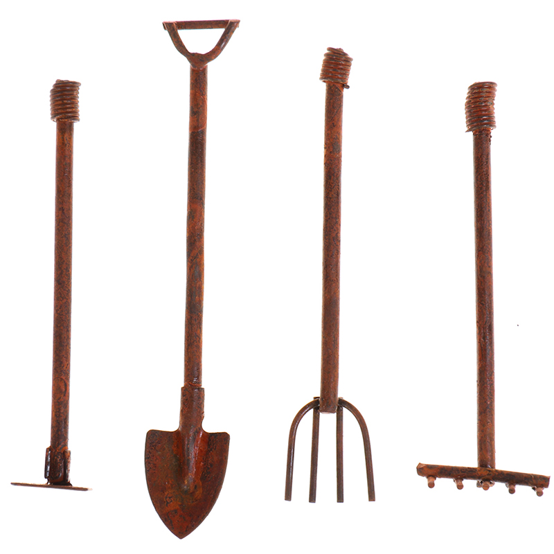 4 adet 1:12 Dollhouse Minyatür - Gardening Tools incelemesi ve fiyatı