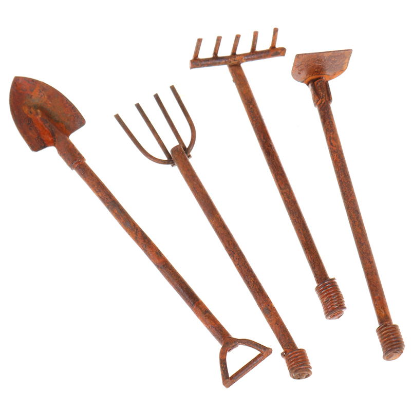 4 adet 1:12 Dollhouse Minyatür - Gardening Tools incelemesi ve fiyatı