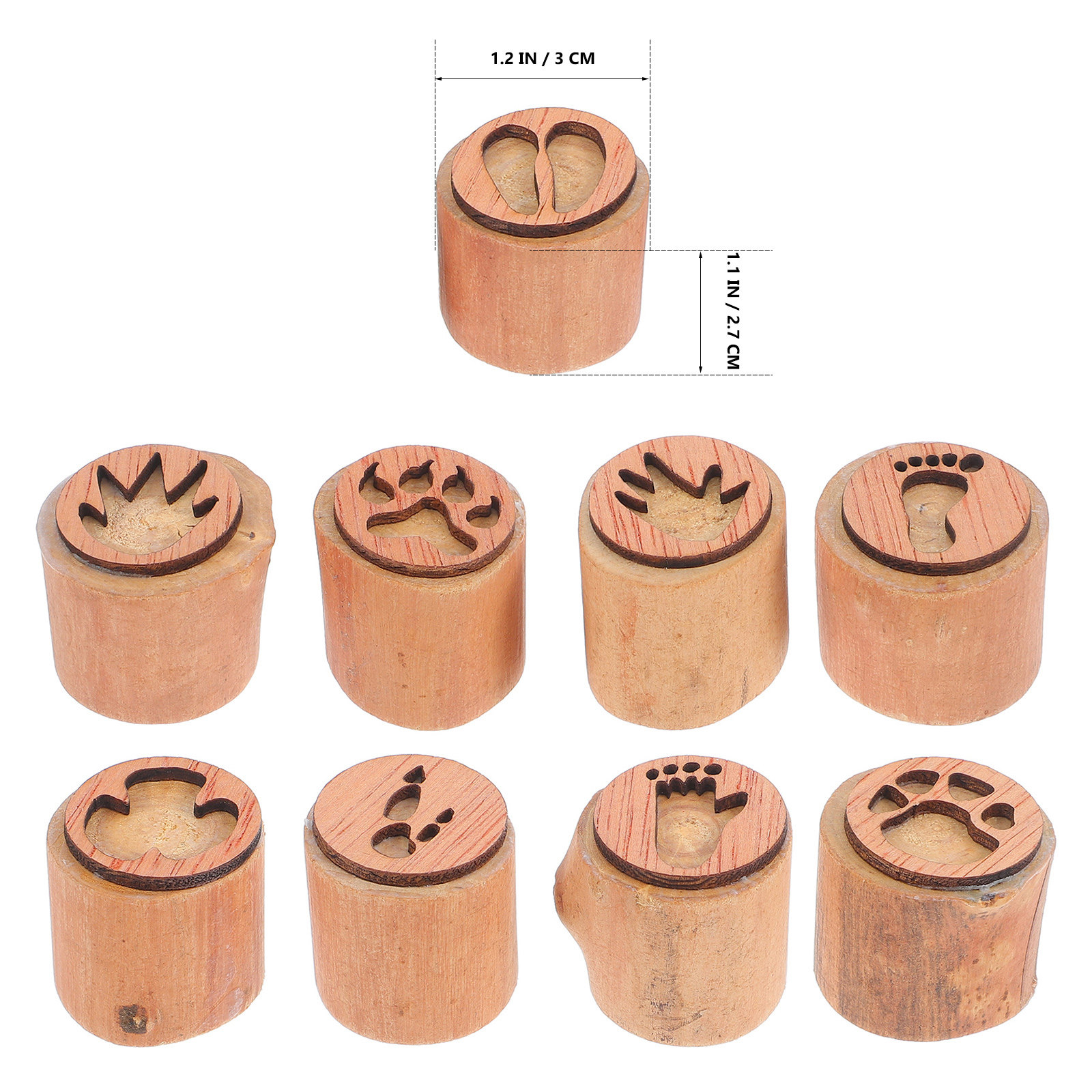 9 Parça Retro Tarzı Ahşap Hayv - Gardening Tools Wooden incelemesi ve fiyatı