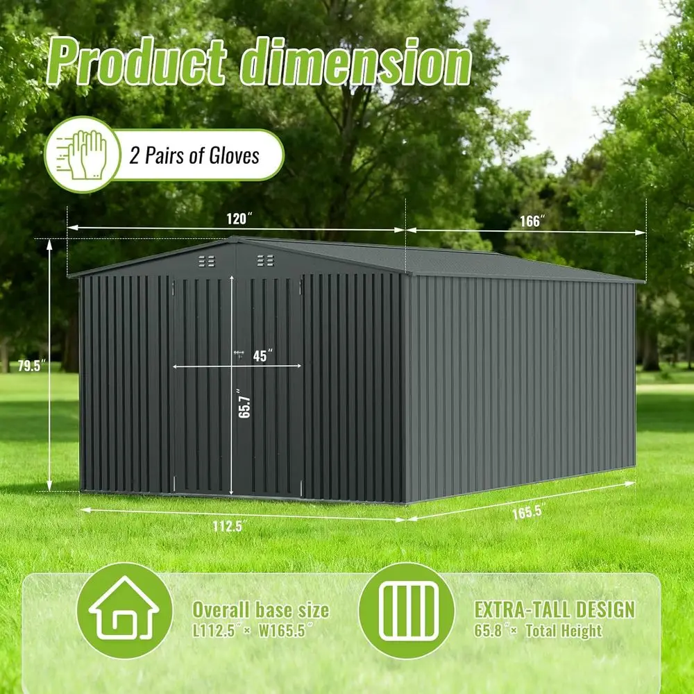 Dayanıklı Metal Dış Mekan Depo - Gardening Tools incelemesi ve fiyatı