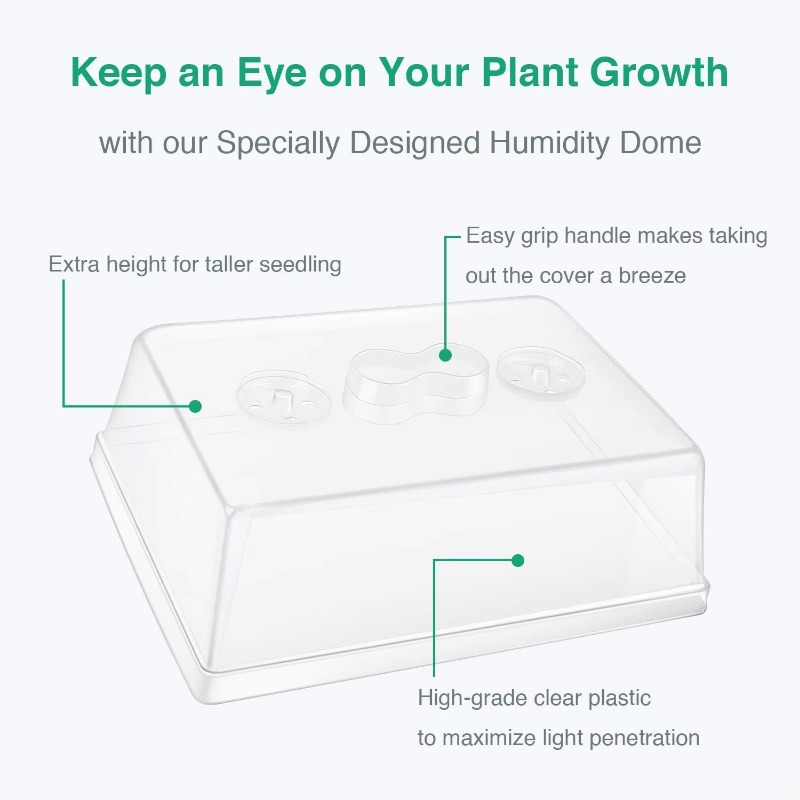 144 hücreli fidanlık tohum baş - Propagation Tray Dome incelemesi ve fiyatı