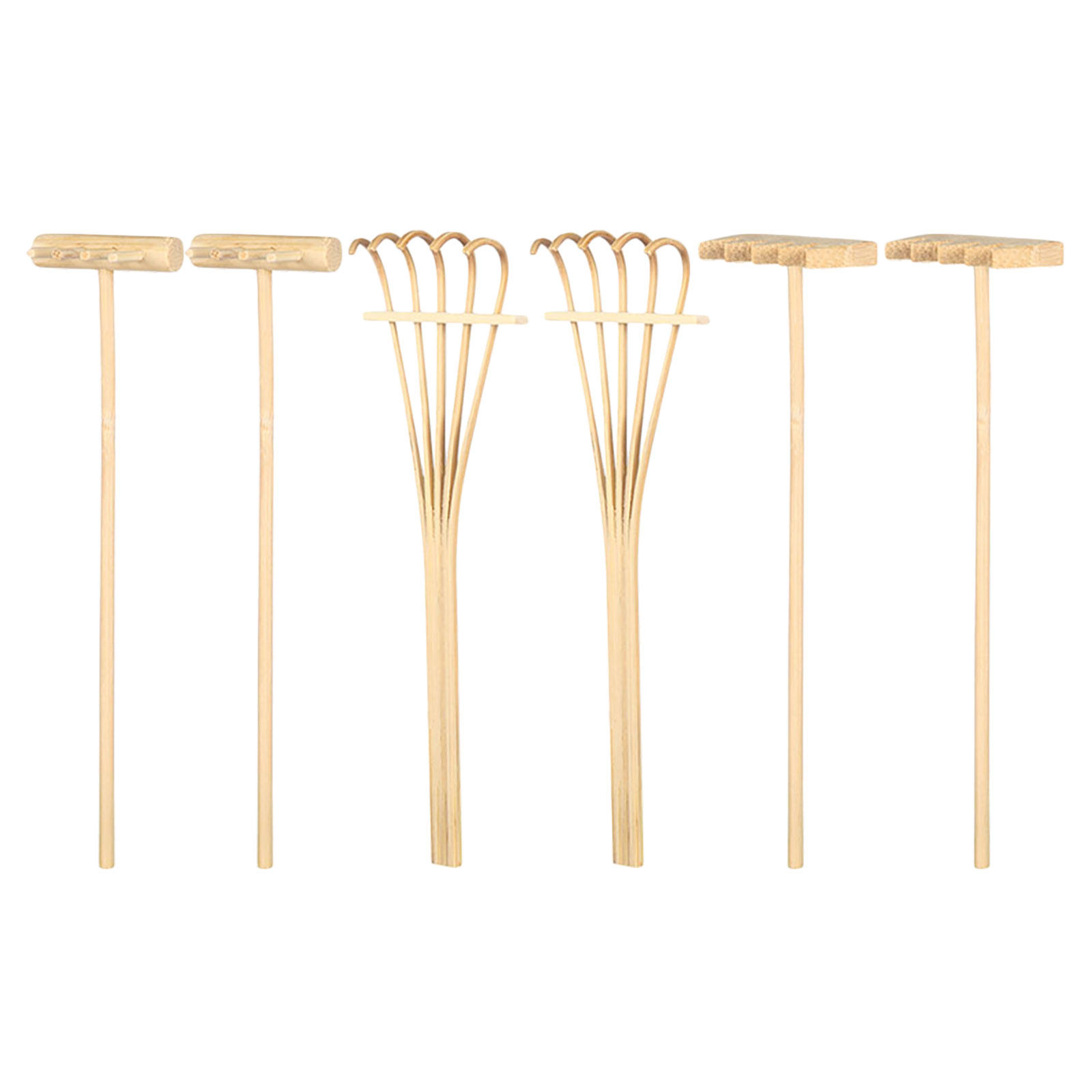 6 Parça Mini Kum Tırmığı Bambu - Zen Gardening Tools incelemesi ve fiyatı