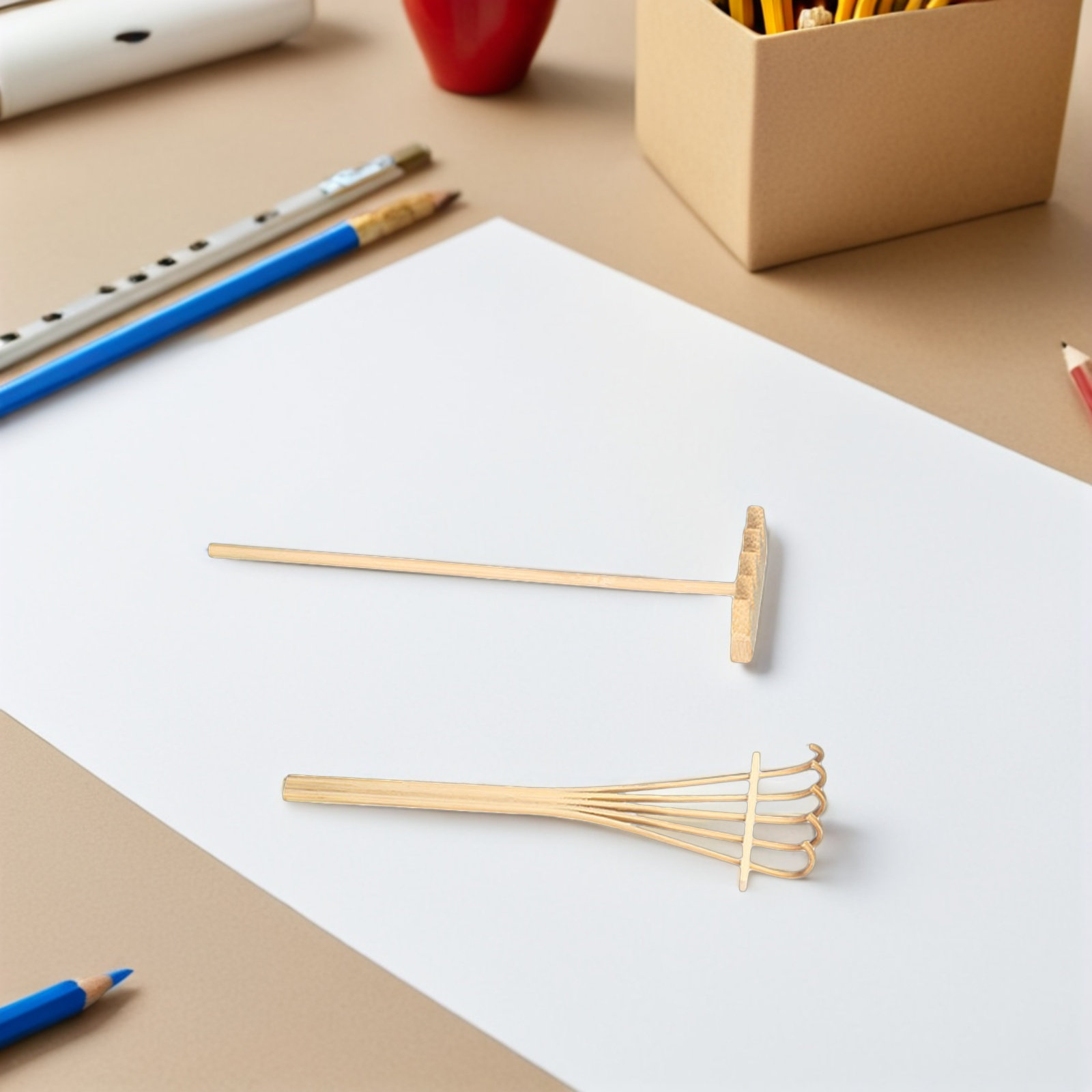 6 Parça Mini Kum Tırmığı Bambu - Zen Gardening Tools incelemesi ve fiyatı