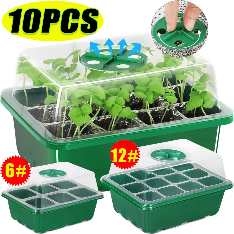 6/12 Bölmeli Yetiştirme Başlan - Propagation Tray Dome incelemesi ve fiyatı