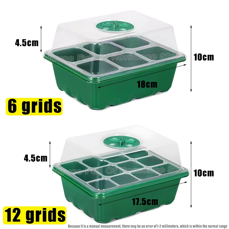 6/12 Bölmeli Yetiştirme Başlan - Propagation Tray Dome incelemesi ve fiyatı