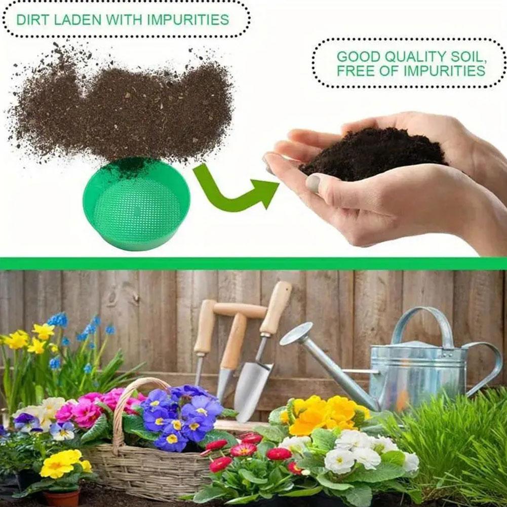 1 adet Yeni Plastik Toprak Ele - Garden Sieve Soil incelemesi ve fiyatı