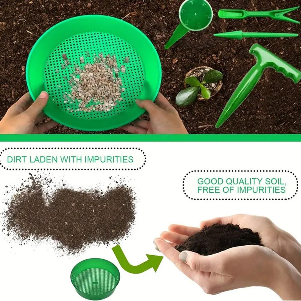 1 adet Yeni Plastik Toprak Ele - Garden Sieve Soil incelemesi ve fiyatı