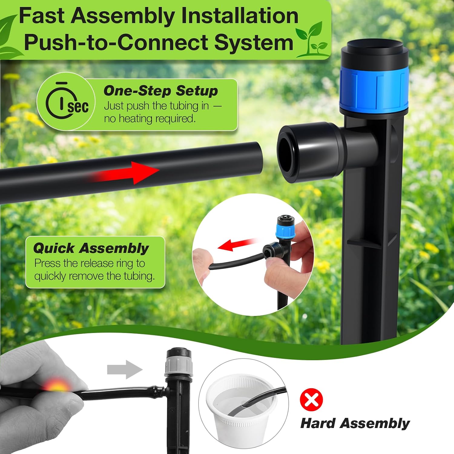 300FT Damla Sulama Sistemi Kit - Drip Irrigation Kit incelemesi ve fiyatı