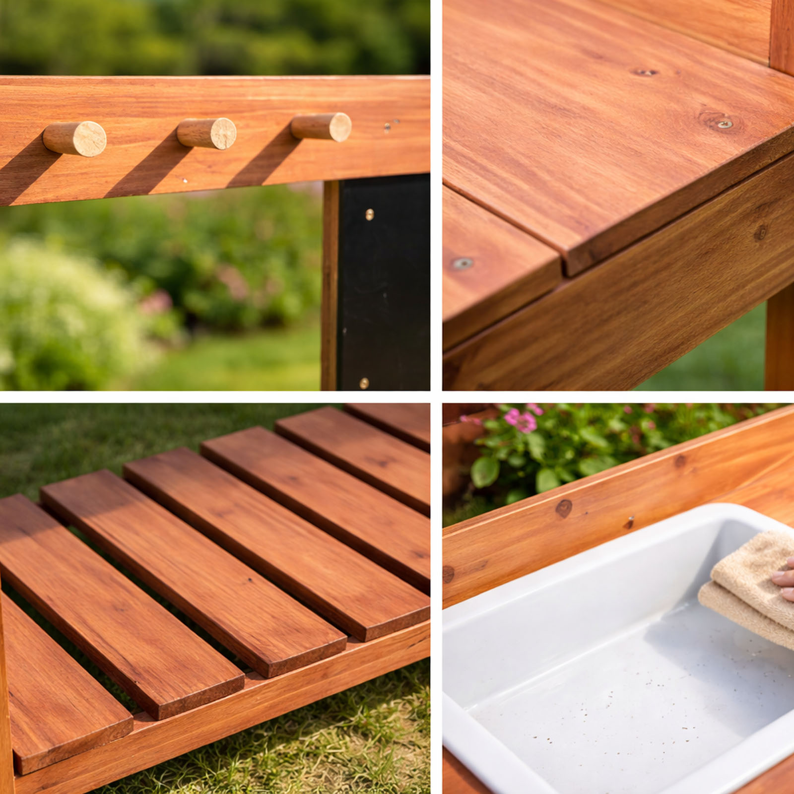 Ahşap Saksı Masaları Çocuklar  - Gardening Tools Wooden incelemesi ve fiyatı