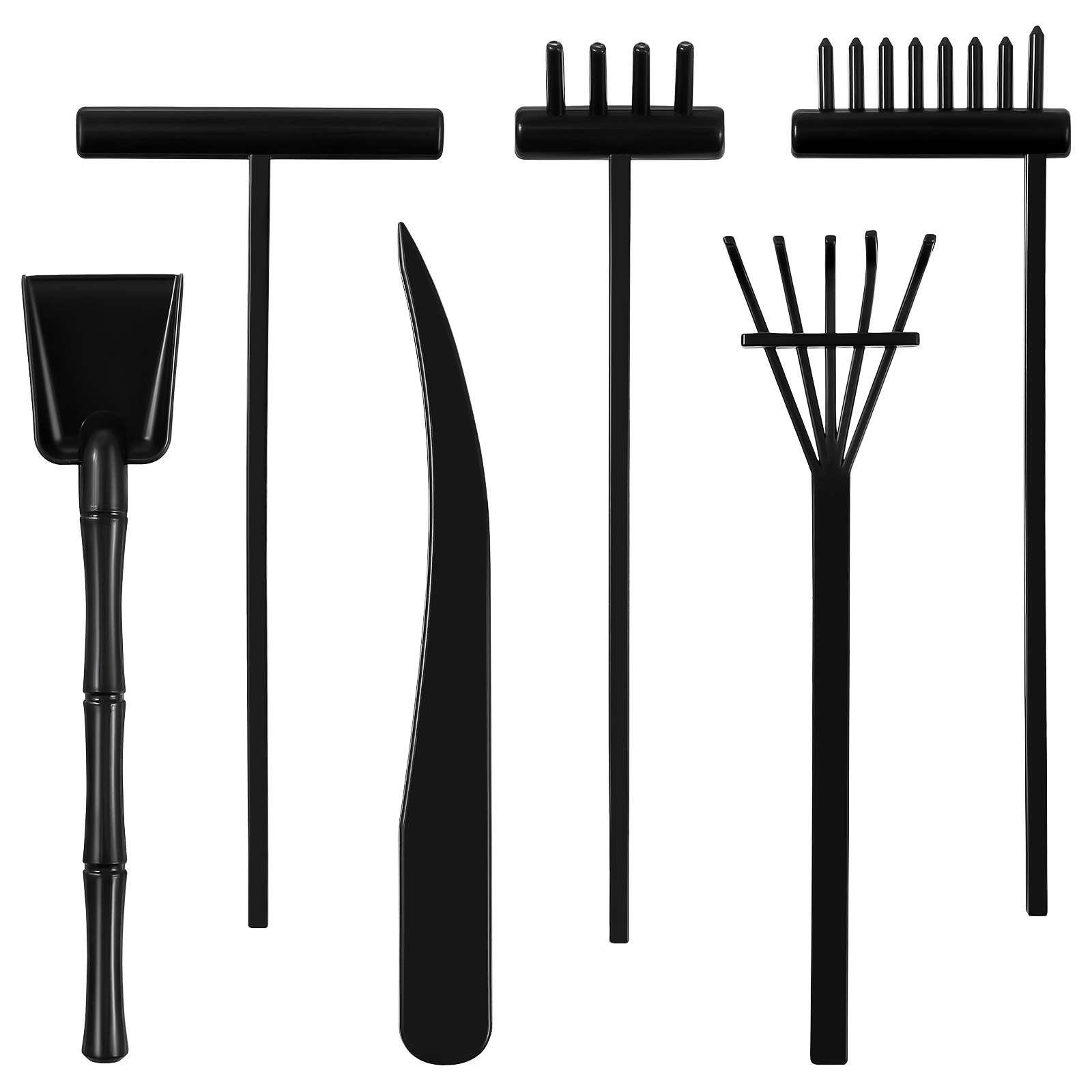 6 Parça Zen Bahçesi Tırmık Set - Zen Gardening Tools incelemesi ve fiyatı