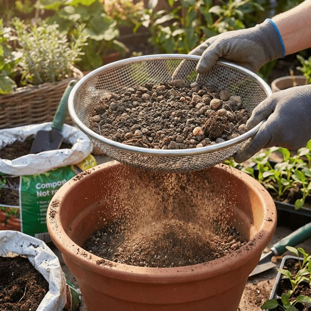 4/6/8 MM Bahçe Toprak Eleği Yu - Garden Sieve Soil incelemesi ve fiyatı