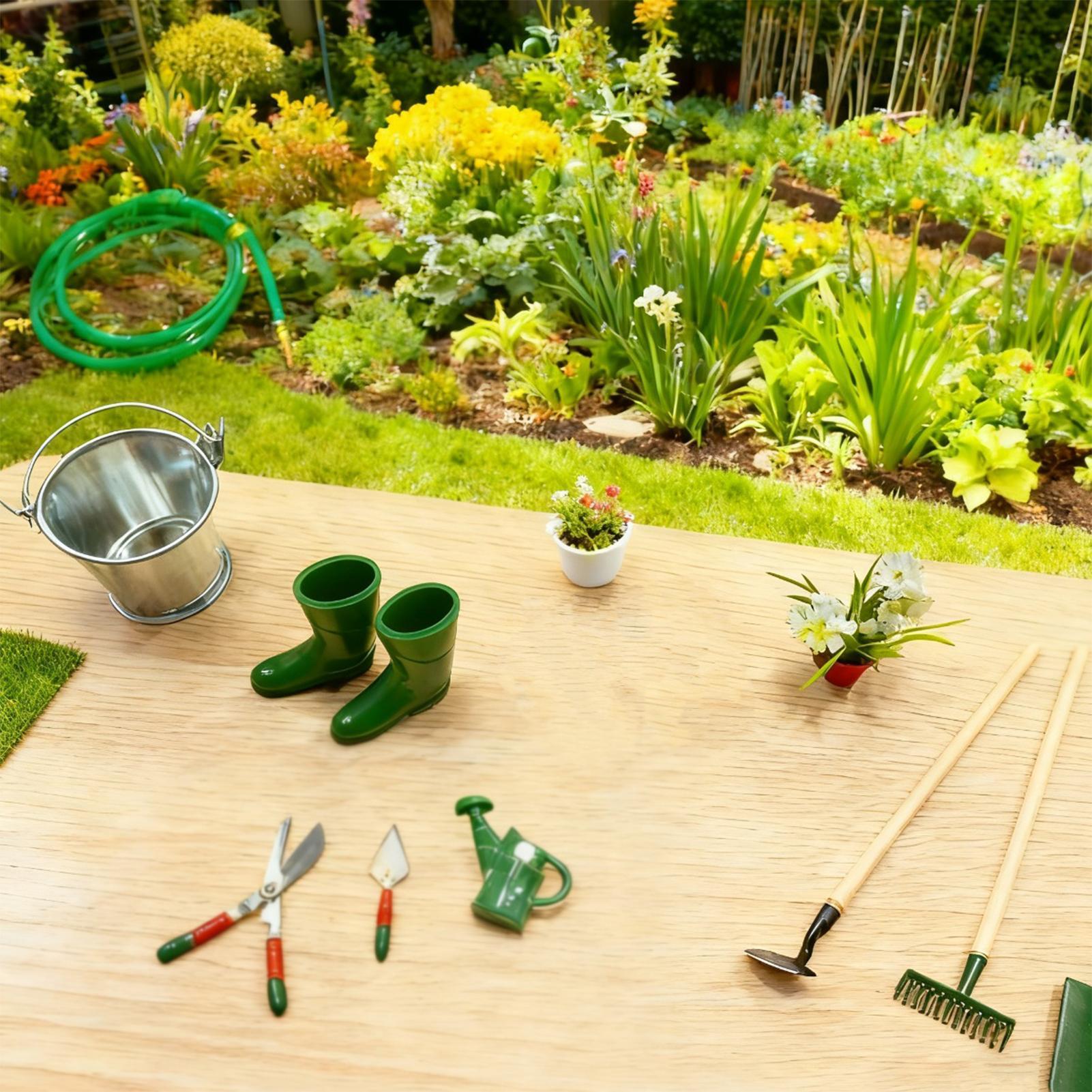 Minyatür Bahçe Dekoru Gerçekçi - Gardening Tools Girly incelemesi ve fiyatı