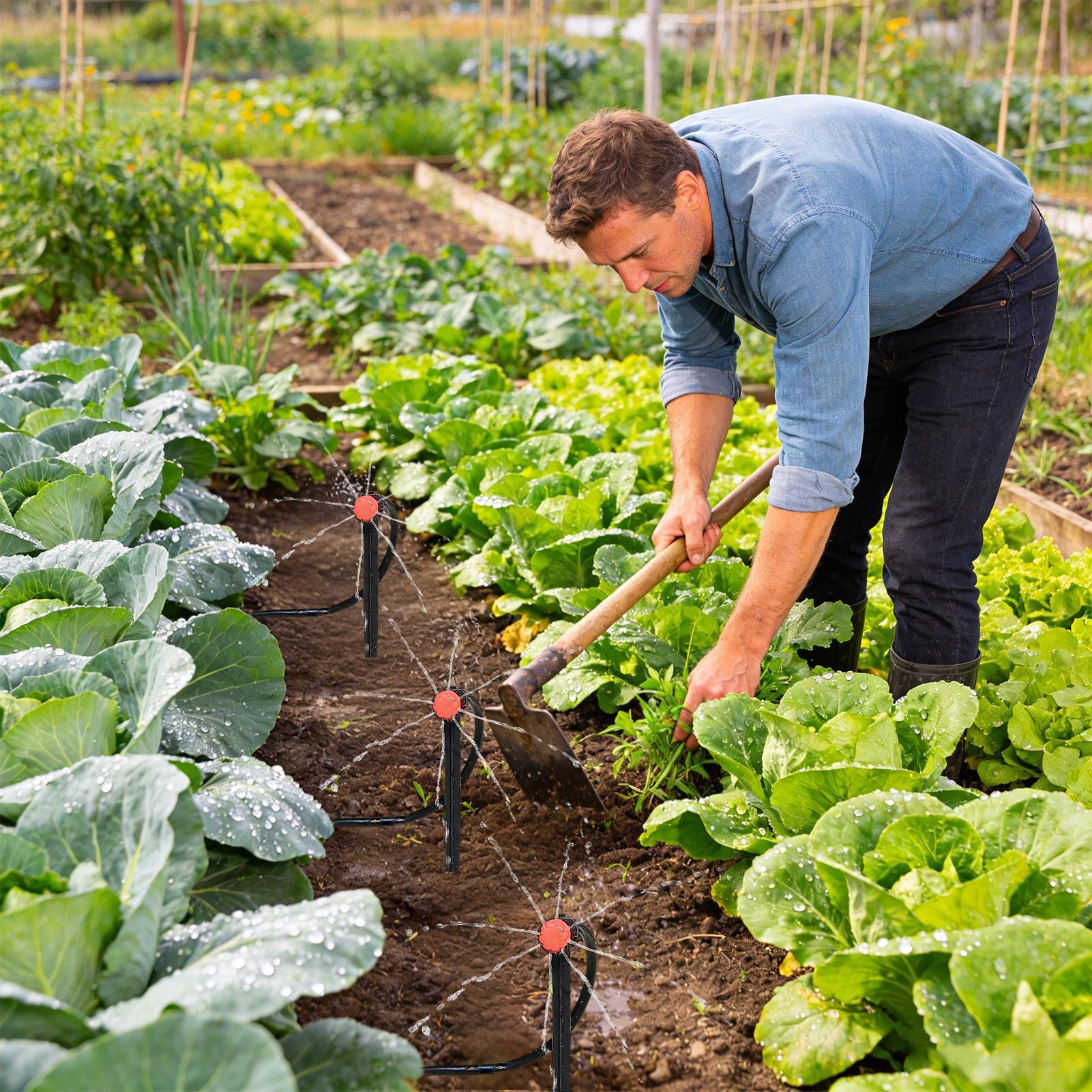 Bahçe için sulama sistemi 33ft - Drip Irrigation Kit incelemesi ve fiyatı
