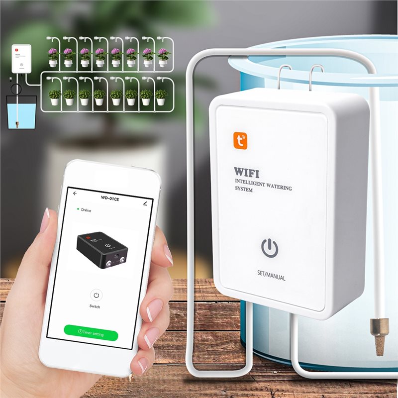 ABMR-Tuya Akıllı Wifi Bahçe Ko - Drip Irrigation Kit incelemesi ve fiyatı