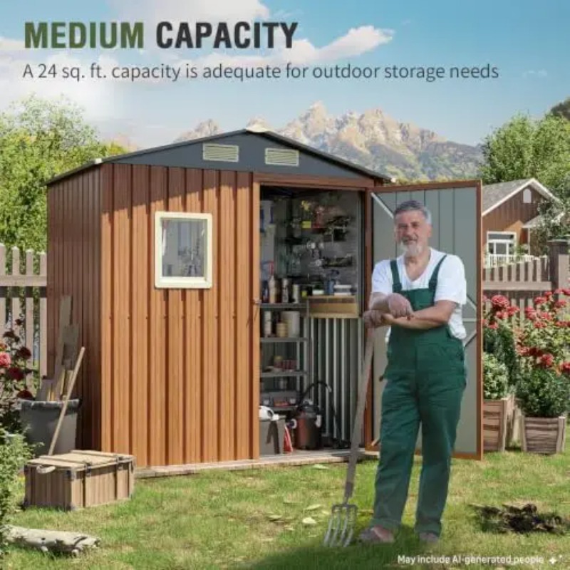 6x4 Ft Açık Hava Depolama Kulü - Gardening Tools incelemesi ve fiyatı